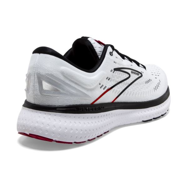 Brooks Shoes - Glycerin 19 White/Black/Red            