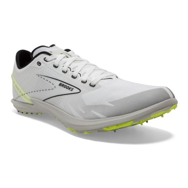 Brooks Shoes - Draft XC Spikeless White/Black/Nightlife            