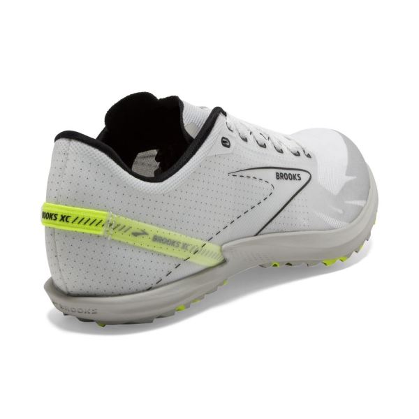 Brooks Shoes - Draft XC Spikeless White/Black/Nightlife            