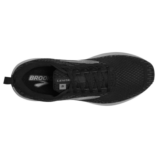 Brooks Shoes - Levitate 5 Black/Ebony/Grey            