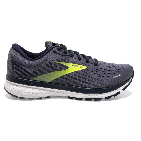 Brooks Shoes - Ghost 13 Grey/Navy/Nightlife