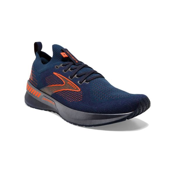 Brooks Shoes - Levitate StealthFit GTS 5 Peacoat/Titan/Flame            