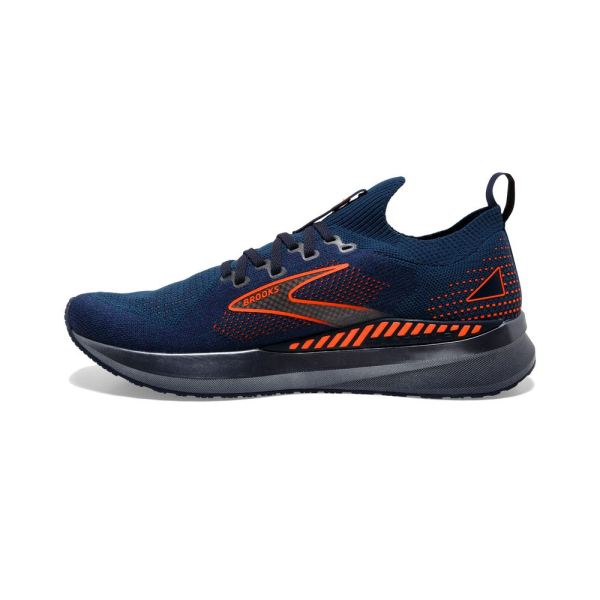 Brooks Shoes - Levitate StealthFit GTS 5 Peacoat/Titan/Flame            