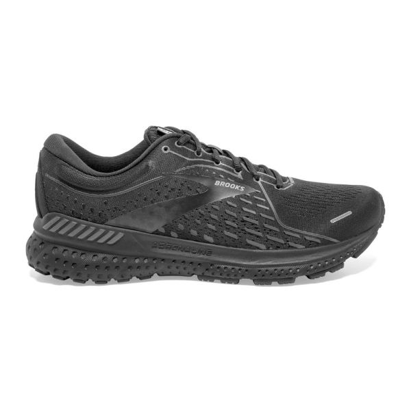 Brooks Shoes - Adrenaline GTS 21 Black/Black/Ebony