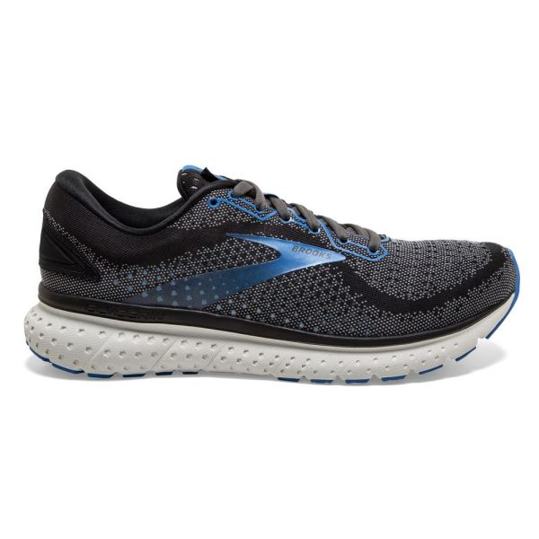 Brooks Shoes - Glycerin 18 Black/Ebony/Blue