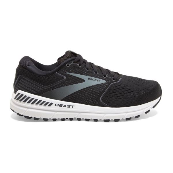 Brooks Shoes - Beast 20 Black/Ebony/Grey