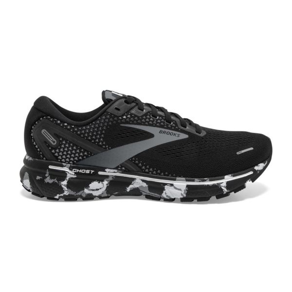 Brooks Shoes - Ghost 14 Black/Grey/White