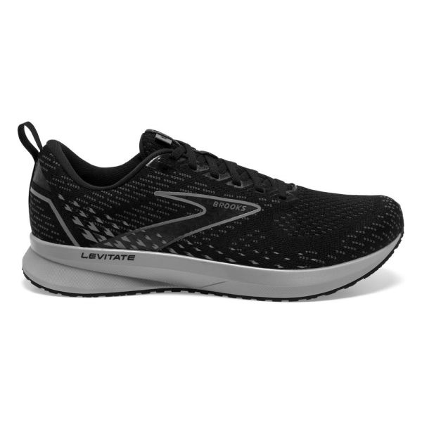 Brooks Shoes - Levitate 5 Black/Ebony/Grey