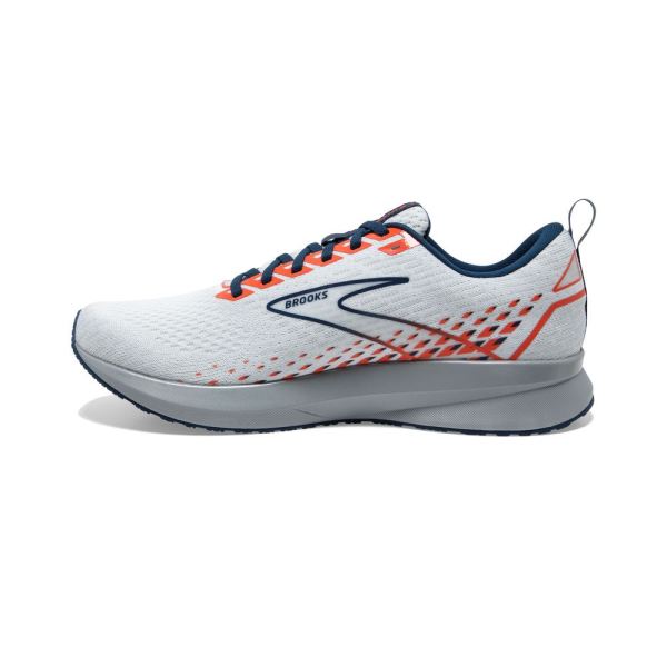 Brooks Shoes - Levitate 5 White/Titan/Flame            