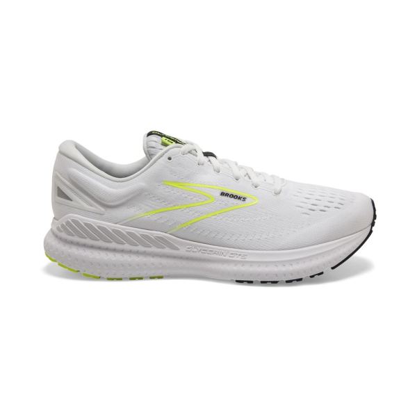 Brooks Shoes - Glycerin GTS 19 White/Nightlife/Black