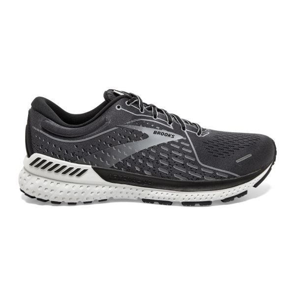 Brooks Shoes - Adrenaline GTS 21 Blackened Pearl/Black/Grey