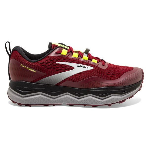 Brooks Shoes - Caldera 5 Red/Black/Nightlife