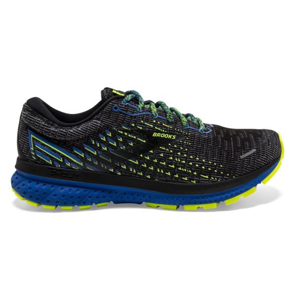 Brooks Shoes - Ghost 13 Black/Blue/Nightlife