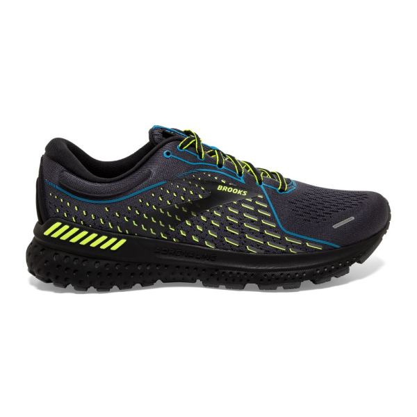 Brooks Shoes - Adrenaline GTS 21 Black/Blue Jewel/Nightlife