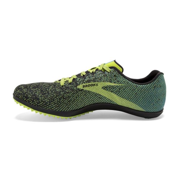 Brooks Shoes - Mach 19 Spikeless Black/Shoots/Blue Grass            