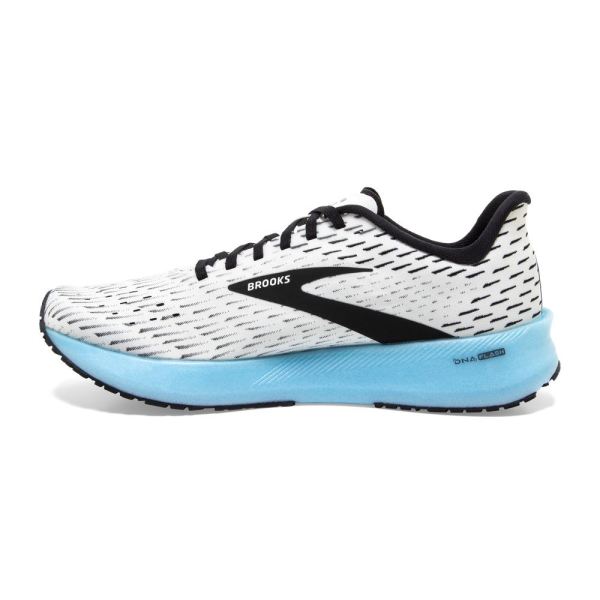 Brooks Shoes - Hyperion Tempo White/Black/Iced Aqua            