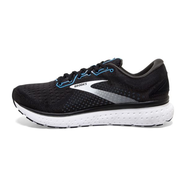 Brooks Shoes - Glycerin 18 Black/Atomic Blue/White            