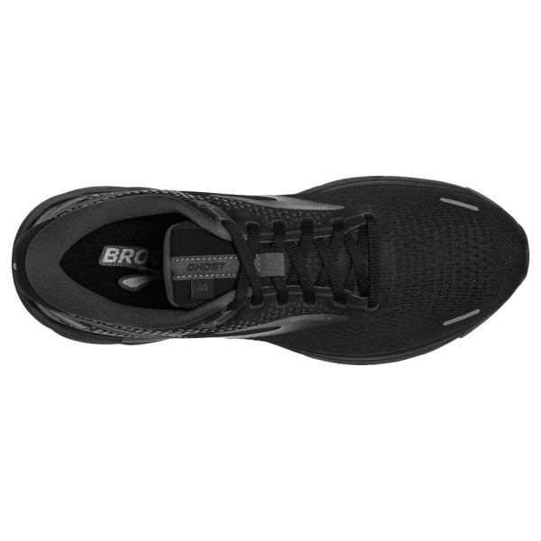 Brooks Shoes - Ghost 14 Black/Black/Ebony            