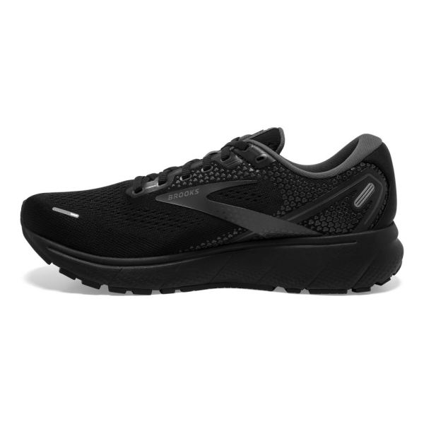 Brooks Shoes - Ghost 14 Black/Black/Ebony            