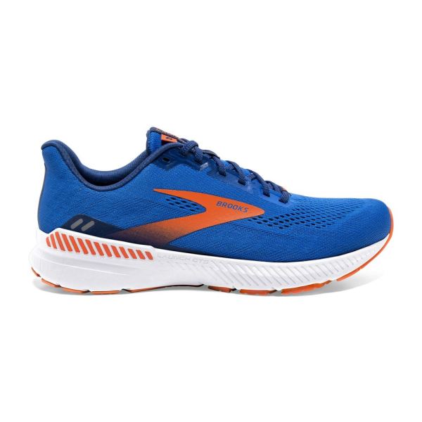 Brooks Shoes - Launch 8 GTS Blue/Orange/White
