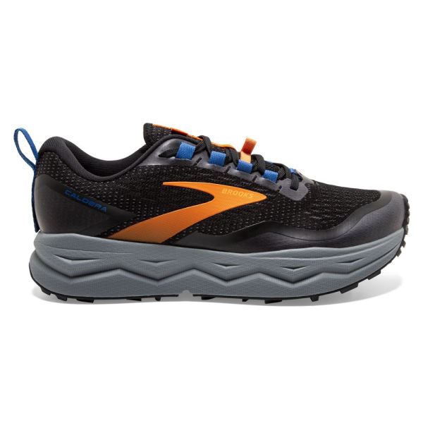 Brooks Shoes - Caldera 5 Black/Orange/Blue