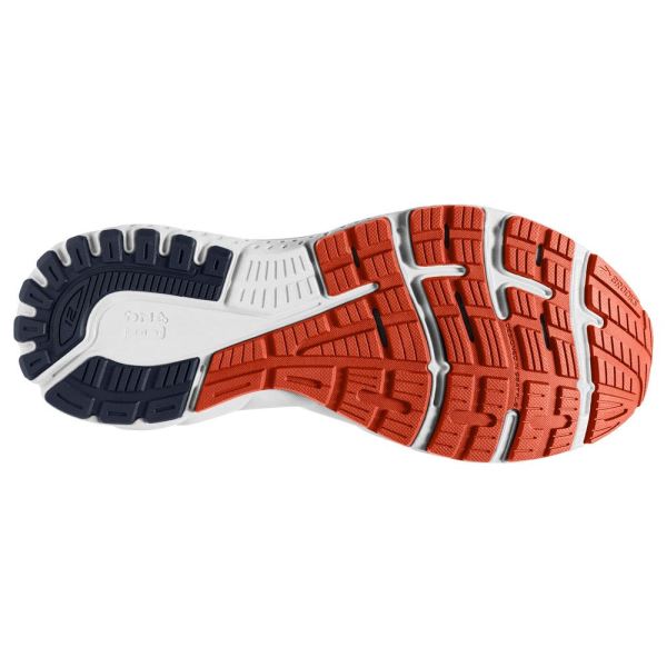 Brooks Shoes - Adrenaline GTS 21 Navy/Red Clay/Gray            