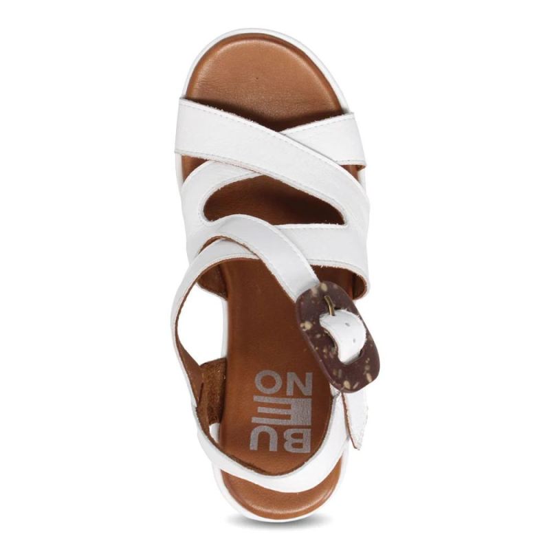 BUENO | WOMEN'S SABRINA HEELED SANDAL-WHITE