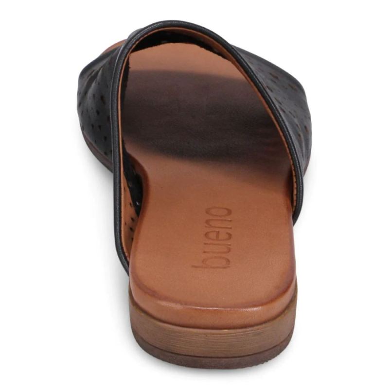 BUENO | WOMEN'S TURNER PERF SLIDE SANDAL-BLACK