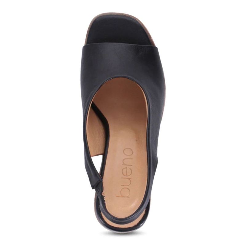 BUENO | WOMEN'S JEWEL HEELED SANDAL-BLACK