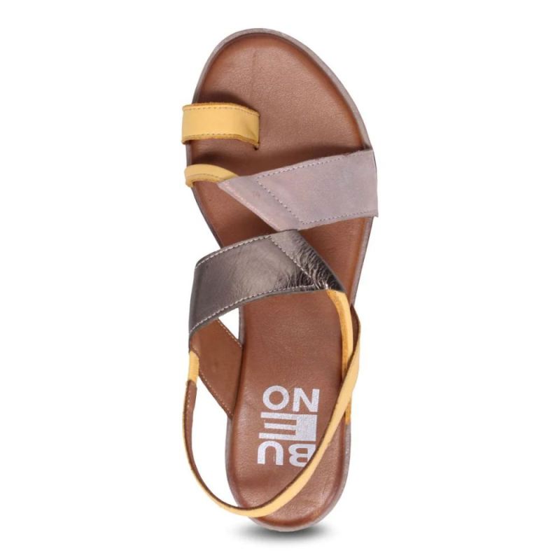 BUENO | WOMEN'S YUKI SANDAL-MUSTARD COMBO