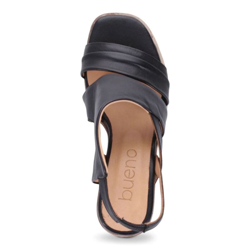 BUENO | WOMEN'S JINNY HEELED SANDAL-BLACK