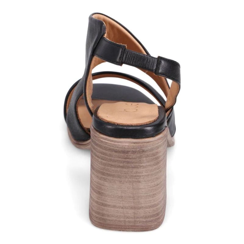 BUENO | WOMEN'S JINNY HEELED SANDAL-BLACK