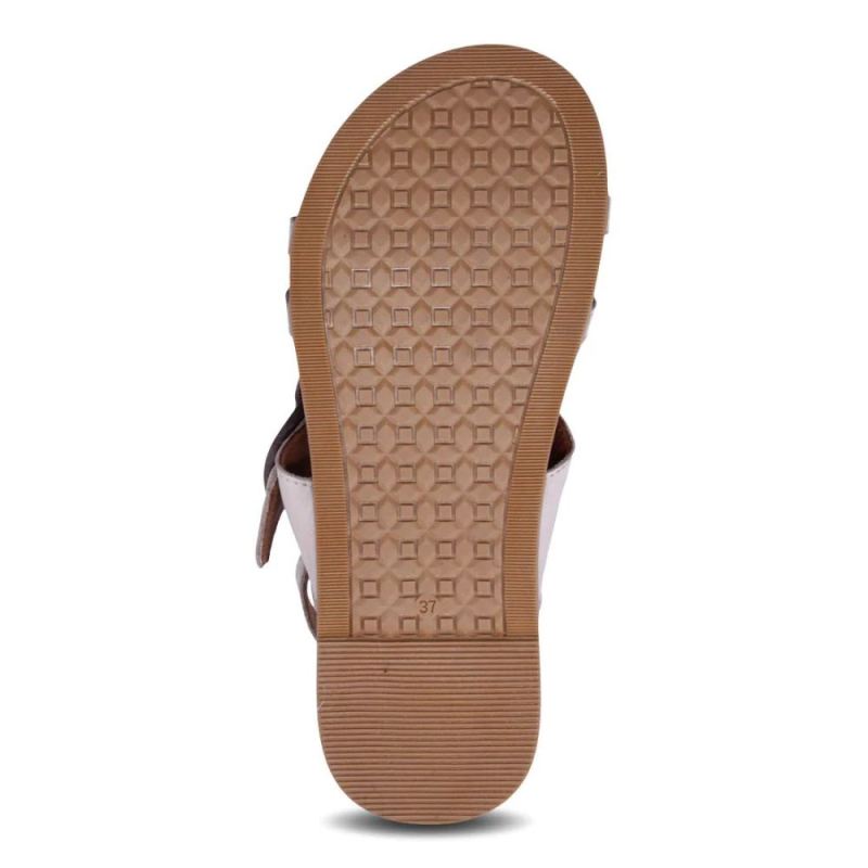 BUENO | WOMEN'S PEARL SANDAL-LIGHT GREY