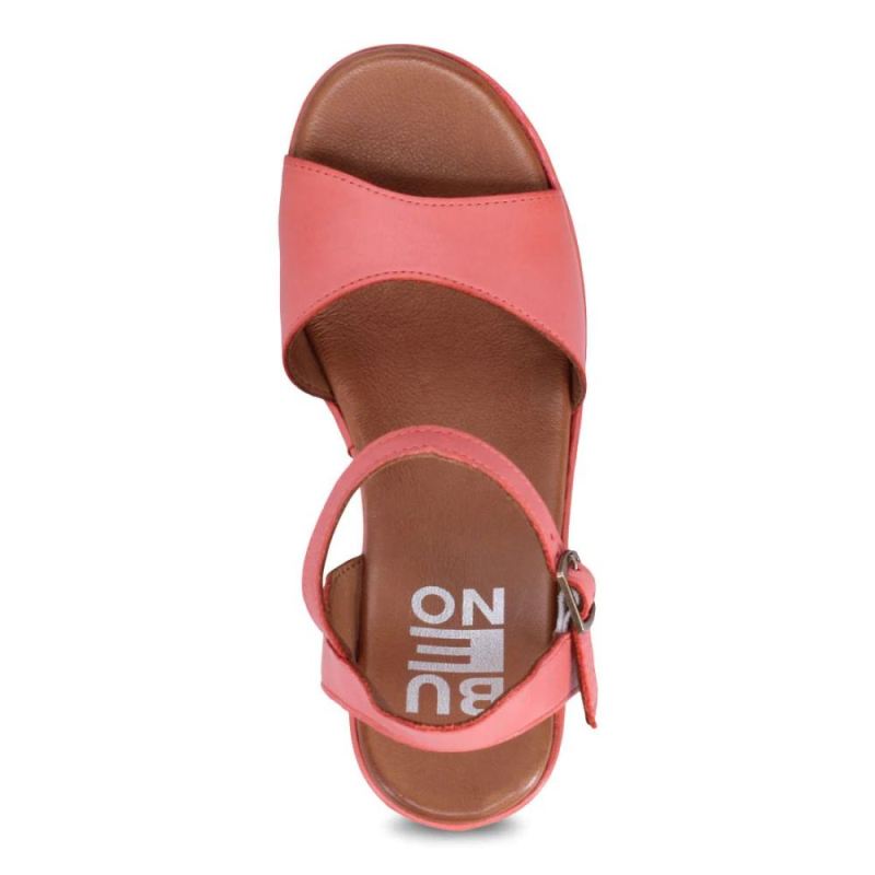 BUENO | WOMEN'S SADIE HEELED SANDAL-CORAL LEATHER