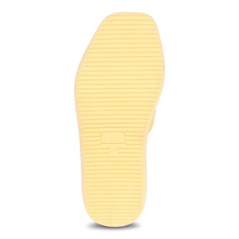 BUENO | WOMEN'S GIA SLIDE SANDAL-MUSTARD