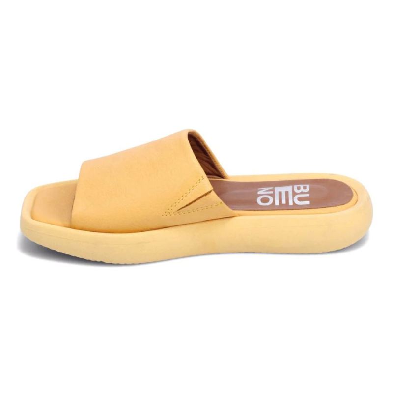 BUENO | WOMEN'S GIA SLIDE SANDAL-MUSTARD
