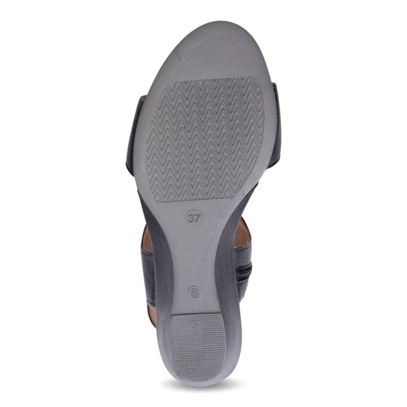 BUENO | WOMEN'S IDA WEDGE SANDAL-BLACK