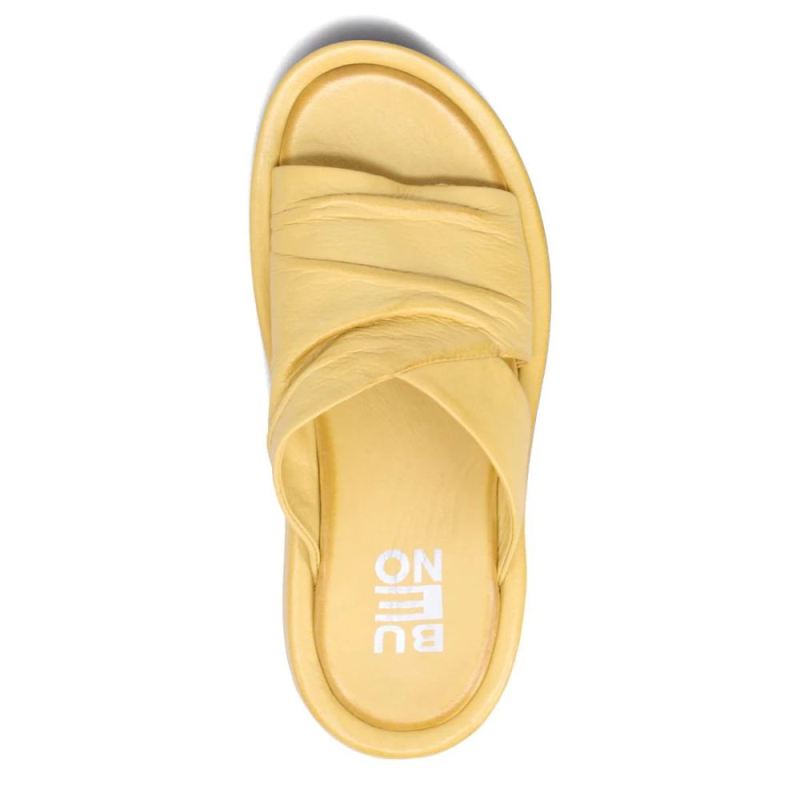 BUENO | WOMEN'S HARPER SLIDE SANDAL-YELLOW