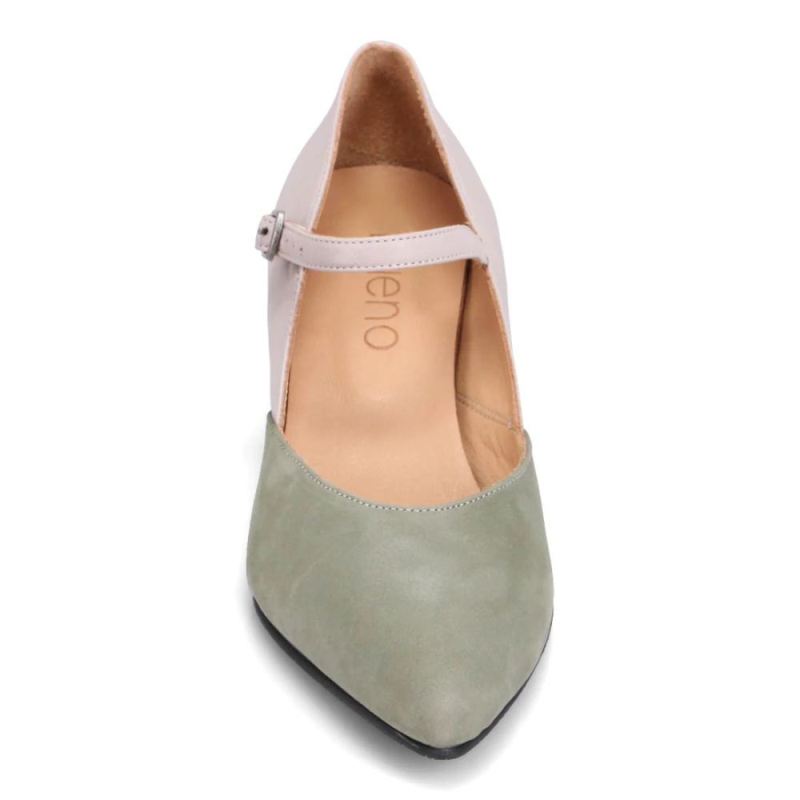 BUENO | WOMEN'S VANNA HEELED MARY JANE-SAGE