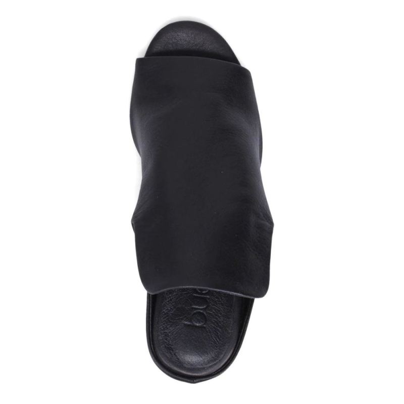 BUENO | WOMEN'S CARA HEELED SANDAL-BLACK/BLACK