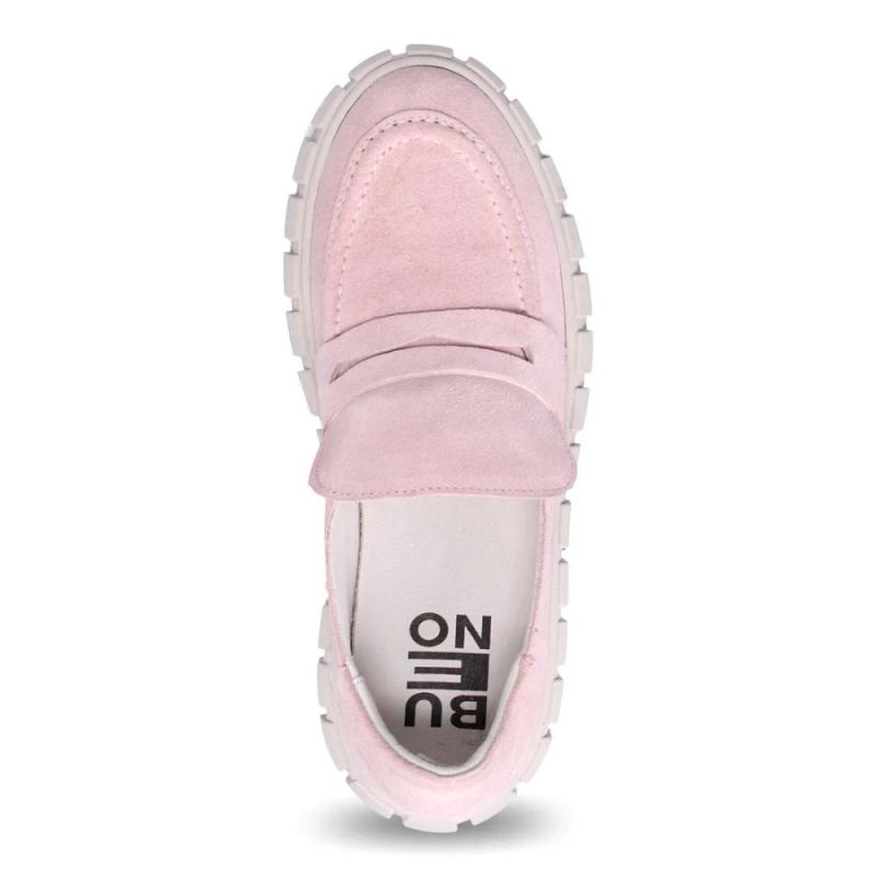 BUENO | WOMEN'S TRU LOAFER-PALE PINK SUEDE