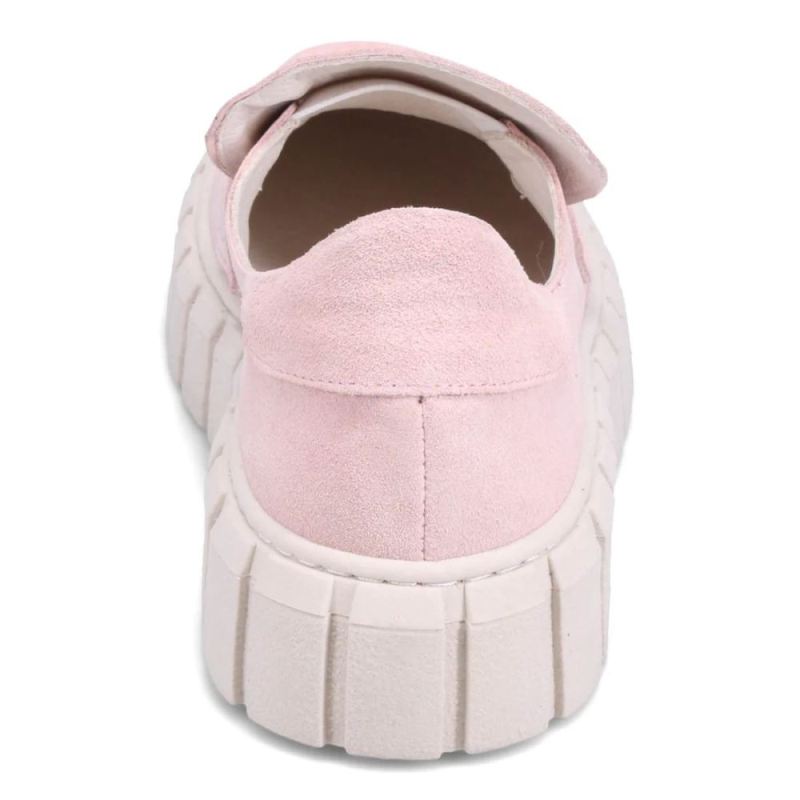 BUENO | WOMEN'S TRU LOAFER-PALE PINK SUEDE