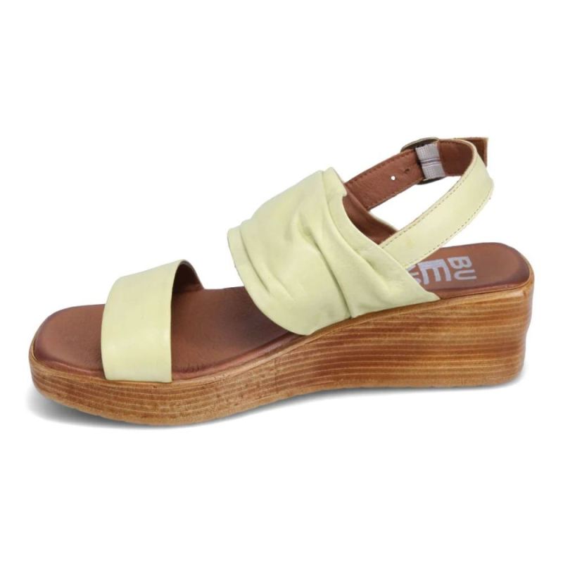 BUENO | WOMEN'S MAYA WEDGE SANDAL-HONEYDEW