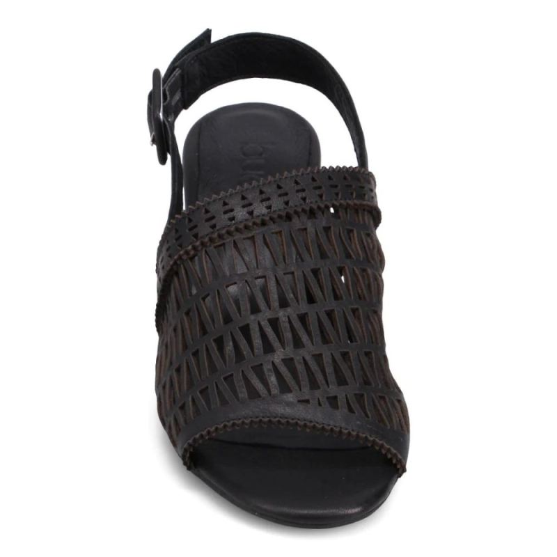 BUENO | WOMEN'S CALI HEELED SANDAL-BLACK