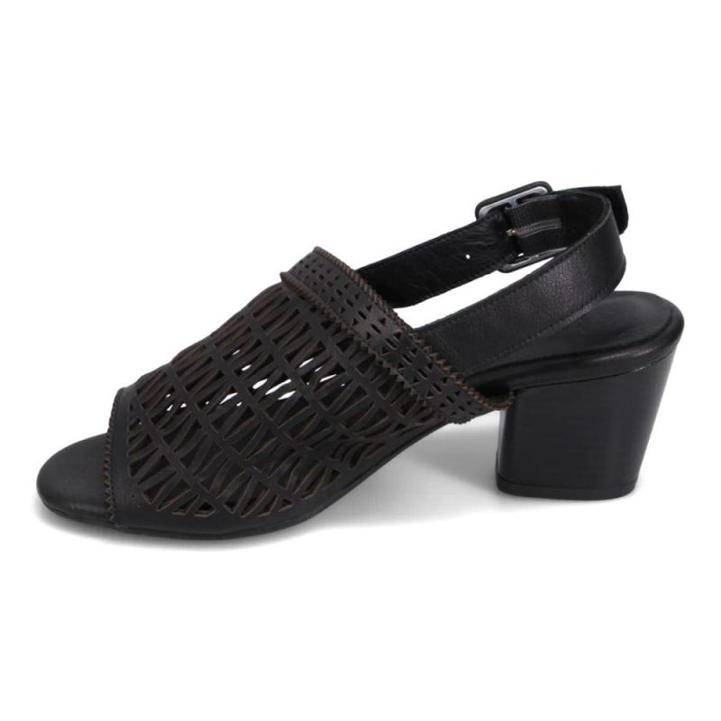 BUENO | WOMEN'S CALI HEELED SANDAL-BLACK