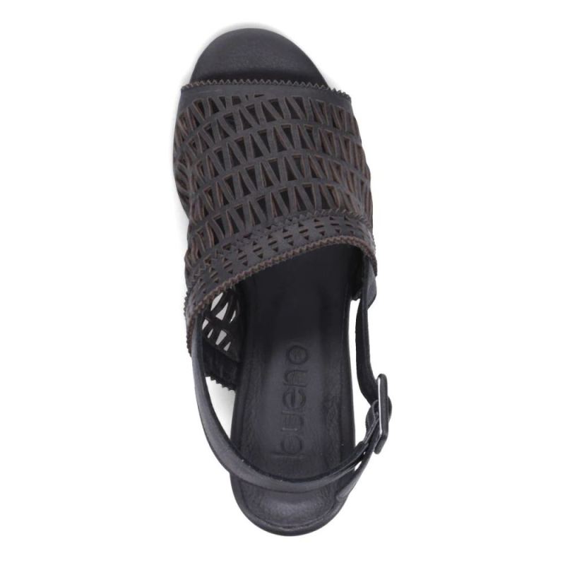 BUENO | WOMEN'S CALI HEELED SANDAL-BLACK