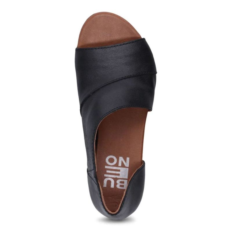 BUENO | WOMEN'S TANNER SANDAL-BLACK NATURAL