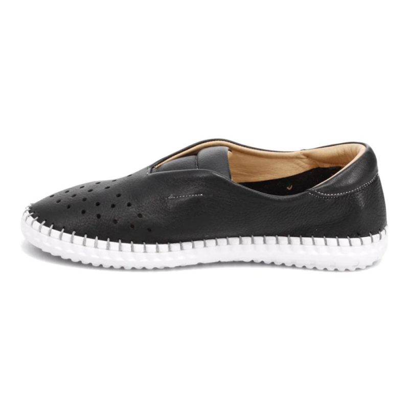 BUENO | WOMEN'S DENMARK SLIP ON SNEAKER-BLACK