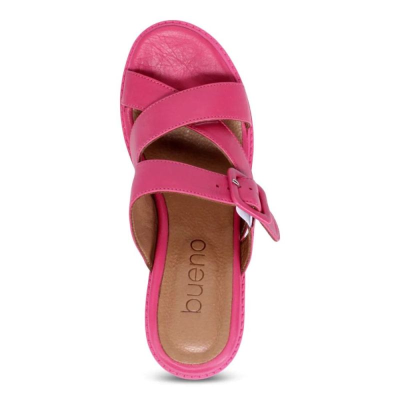 BUENO | WOMEN'S MILAN HEELED MULE-HOT PINK