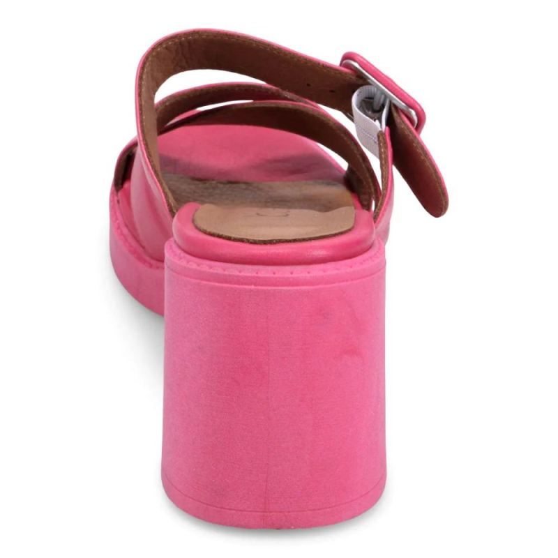 BUENO | WOMEN'S MILAN HEELED MULE-HOT PINK